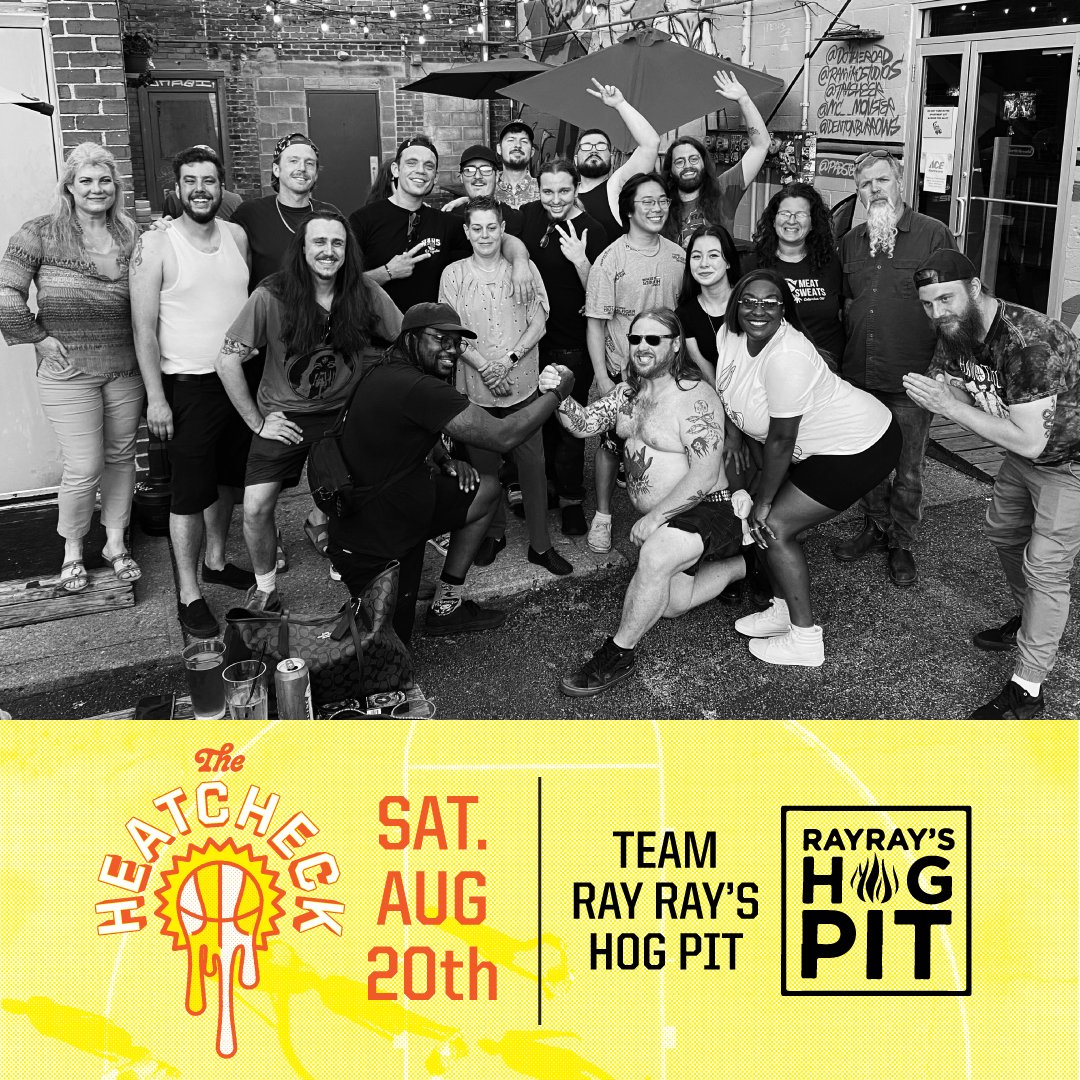 LandGrantBeer's tweet image. 🍗 Next up is our original food resident, @rayrayshogpit - who will be serving up their famous BBQ 11a-8p, while also serving some hot shots on the Town St. courts. Let’s just say…the meats aren’t the only thing that will be sweatin’! 😅