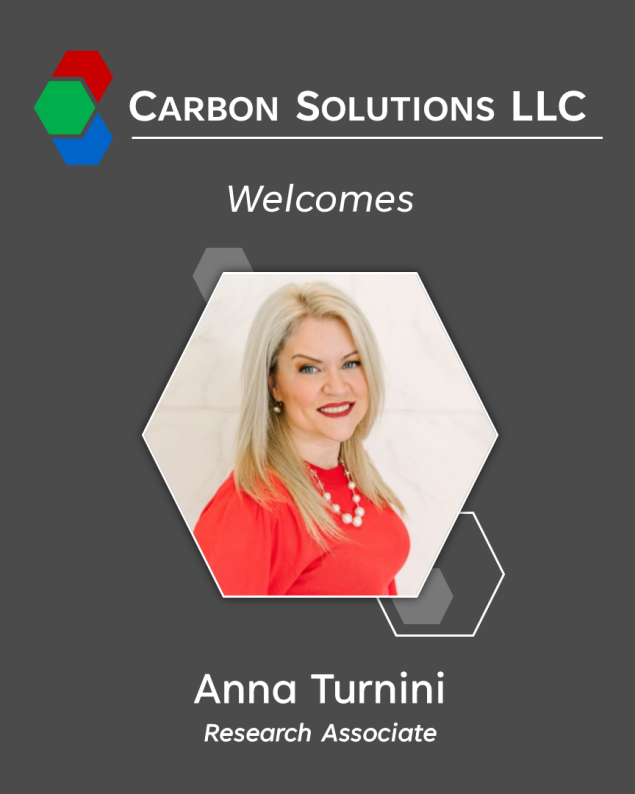 Help us welcome Anna Turnini to Carbon Solutions!

carbonsolutionsllc.com/?p=2944