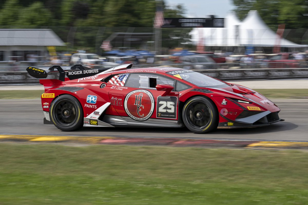 JusticeBrosInc's tweet photo. #25 of @HarrisonContrCo / @WayneTaylorRcng full send @roadamerica. 

@AshtonHarrison_ @TomLongRacing lead the #LSTNA Pro/Am championship points standings headed into @VIRNow at the end of the month. 

Photo by @EdJusticeJr 

#justicebrothers #IMSA https://t.co/25jk2njt8s