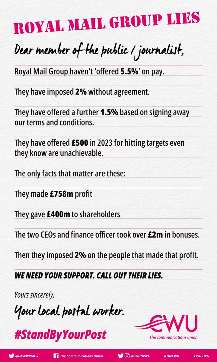 migggsr's tweet photo. @BBCBreaking #StandByYourPost #cwu https://t.co/g2prOuBdjy
