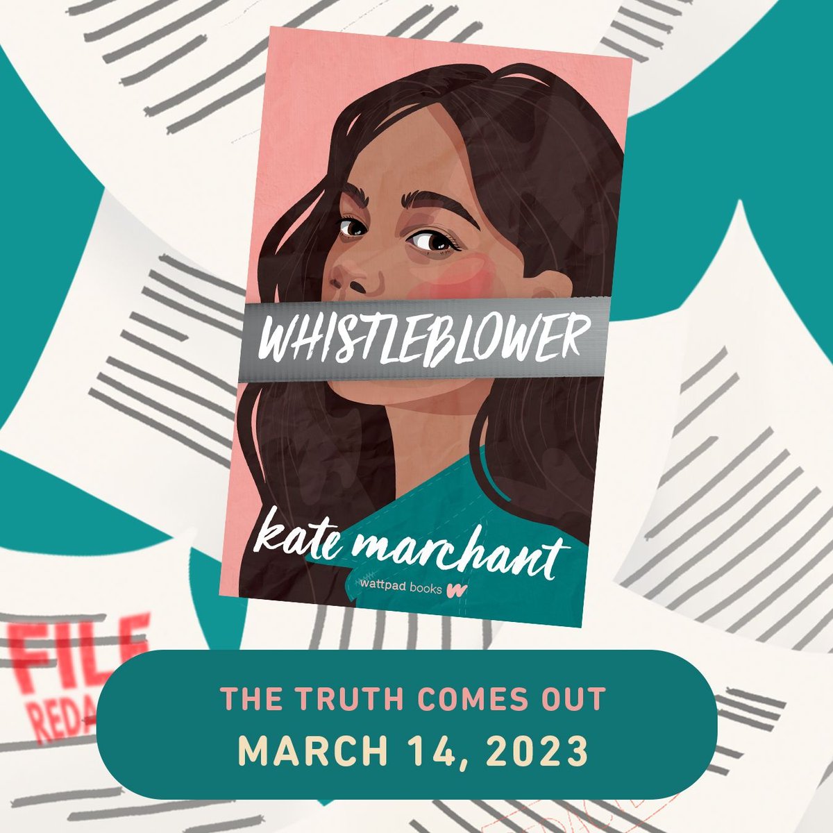 Wattpad Books on X: WHISTLEBLOWER COVER REVEAL 📰 From the author