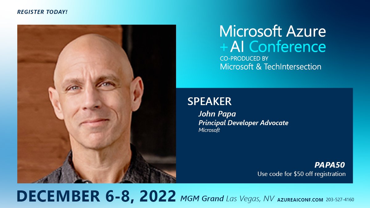 The Microsoft Azure + AI Conference (AzureAIConf) / Twitter