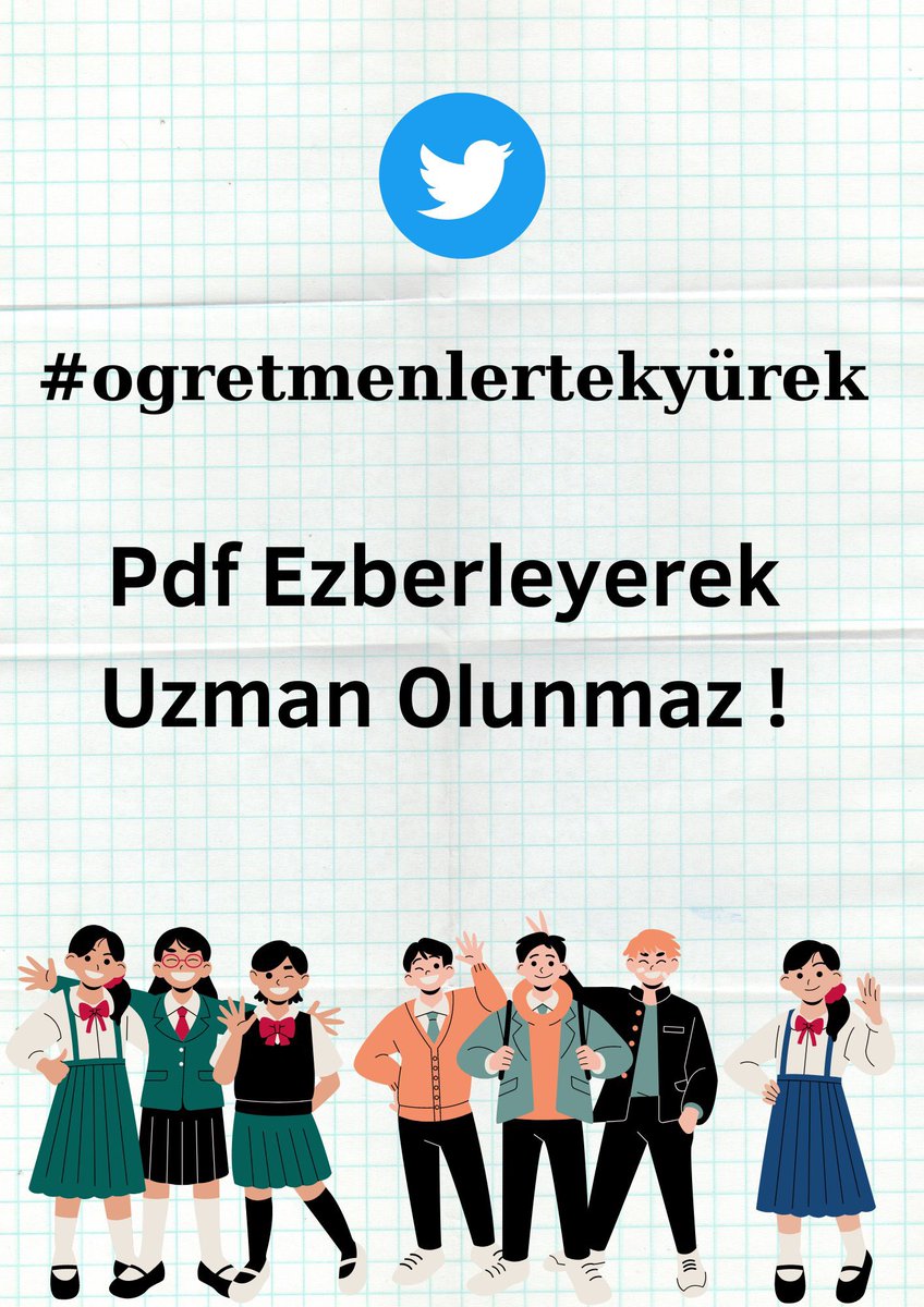 sevilsevi's tweet photo. PDF ezberleyerek bu iş olmaz #ogretmenlertekyuerek https://t.co/uTUPpDfZQQ