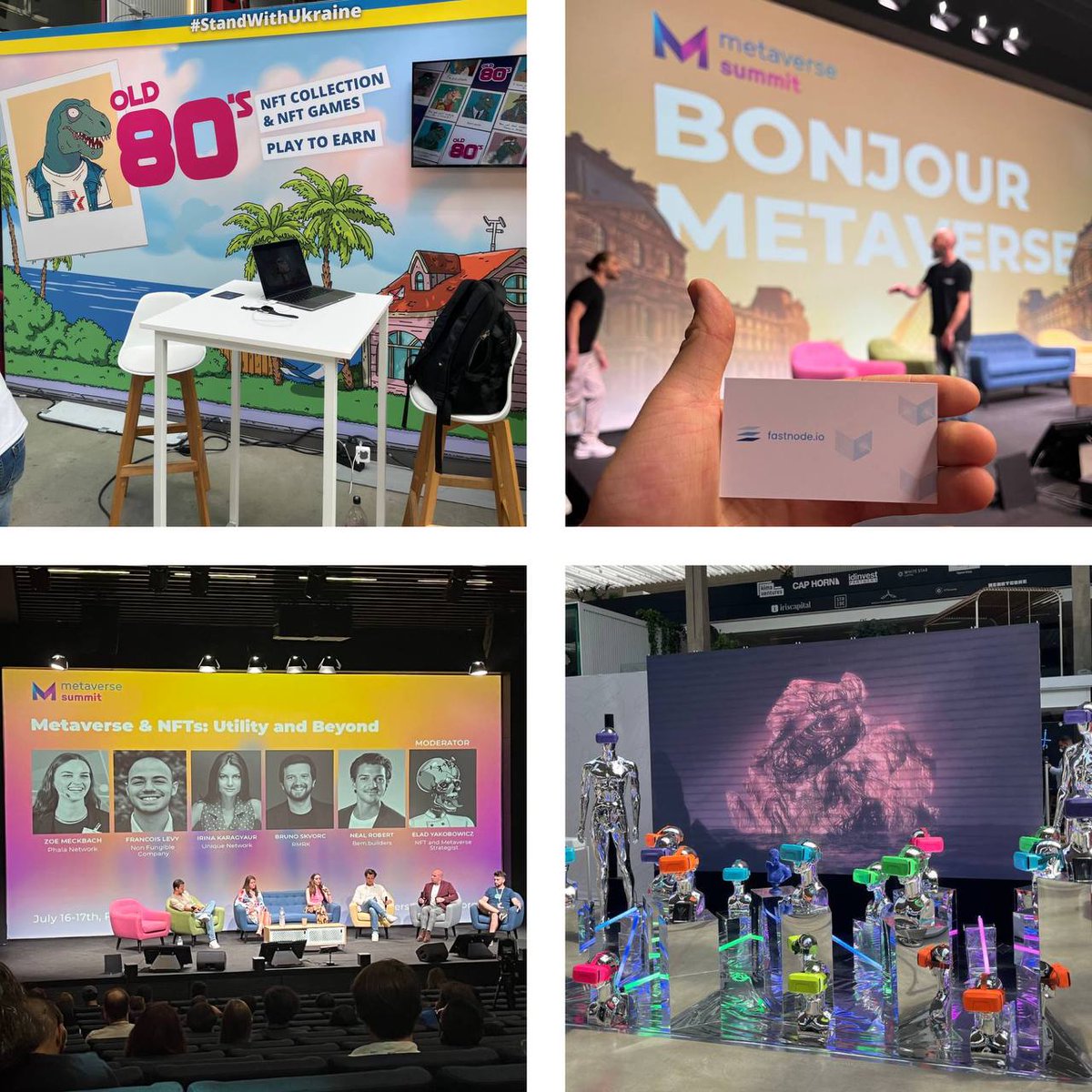 Fastnodeio's tweet photo. Eugen Kozulski from #FastNode: «I attend an amazing conference regarding a #Metaverse / #NFT / #GAMING. I was to see people, engineers creating unbelievable technologies such as smell device for Metaverse world! I am absolutely thrilled!»

We can be useful:https://t.co/FkYlRKI4sQ https://t.co/vJcnpXfY2S