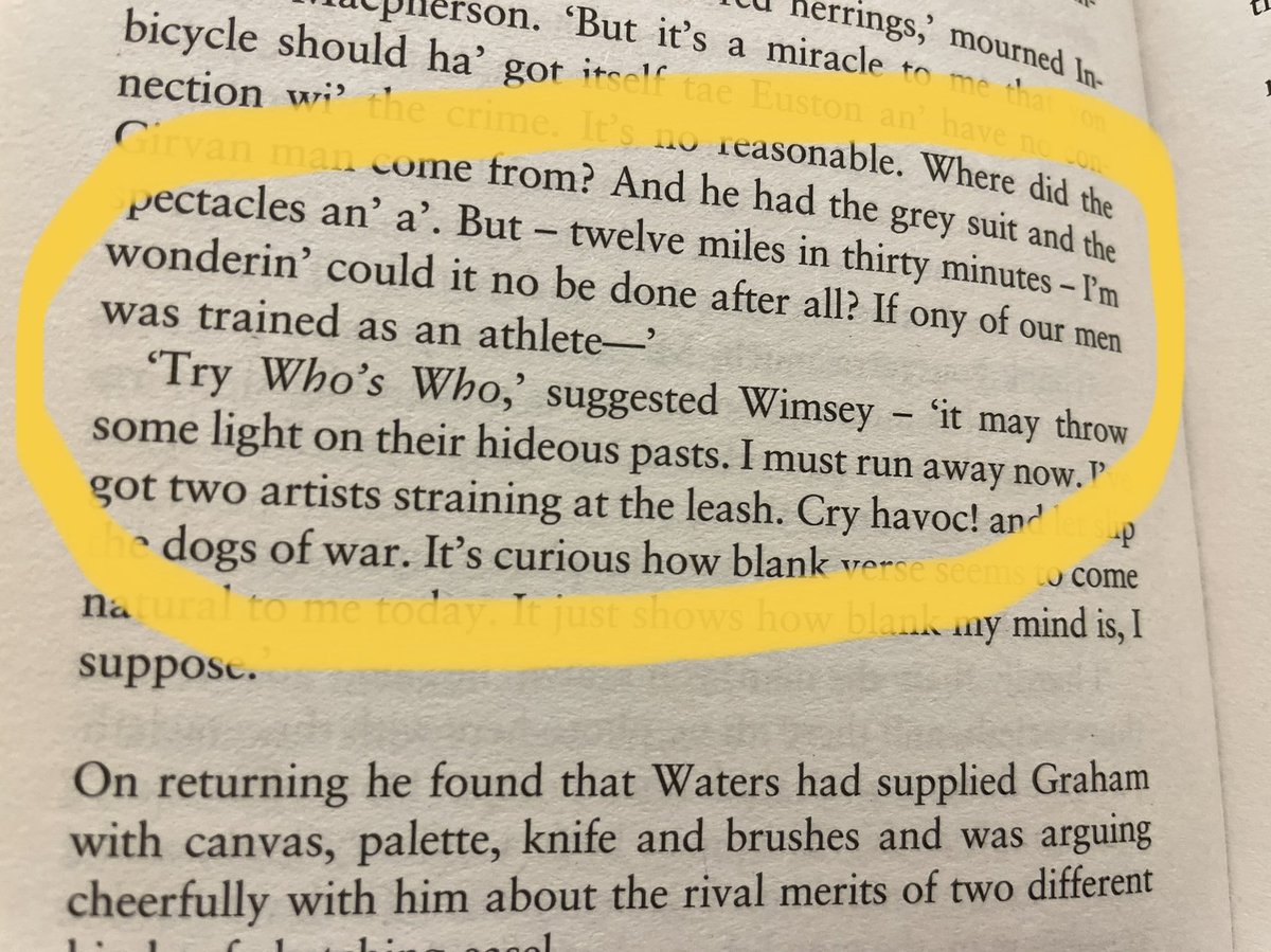 LadyPeter_W's tweet photo. Rather enjoyed this insight into methods of detection in the pre-Google age though…

(To be fair, he did crack #WhoseBody this way). https://t.co/kpYVQQntFt