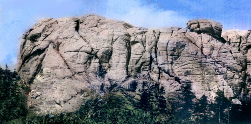 Geopizzza's tweet image. Conhece a história do Monte Rushmore, nos EUA? 👇 🥵

1912 | 2022
