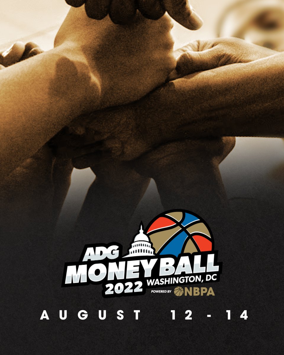 The NBPA and ADG are pleased to announce ADG Moneyball, a youth basketball showcase including <a href="/Chase/">Chase</a> financial literacy and NIL workshops.

The inaugural event launches in Washington D.C. from August 12-14. Get tickets: adgmoneyball.com

Learn more: nbpa.com/news/nbpa-adg-…