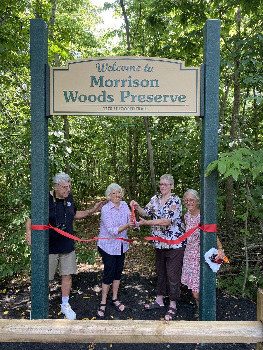 leiconservancy's tweet photo. this Sunday we celebrated an amazing Morrison Woods Preserve dedication! https://t.co/dYXDFHVfaZ