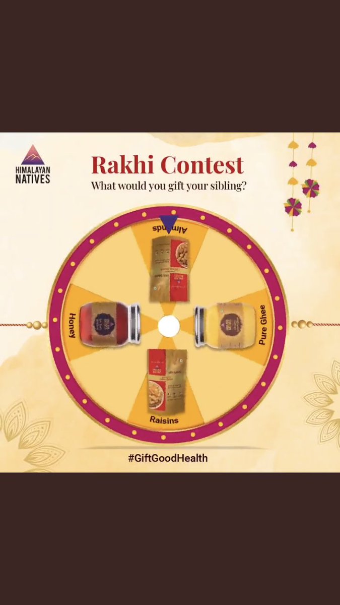 Paperkrafts_Goa's tweet photo. @HN_Ind This Rakhi I’ll #GiftGoodHealth to my sibling with ALMONDS as He always forgets to buy me a gift, so hopefully the almonds will help his memory. 🤣
#rakshabandhan #rakhicontest  #himalayannatives #naturalfood @HN_Ind
 
@Khushnaaz26 @misty_basu @rrvnayak @prarthanapai @_jedimann_ https://t.co/5FUtwTiXfi
