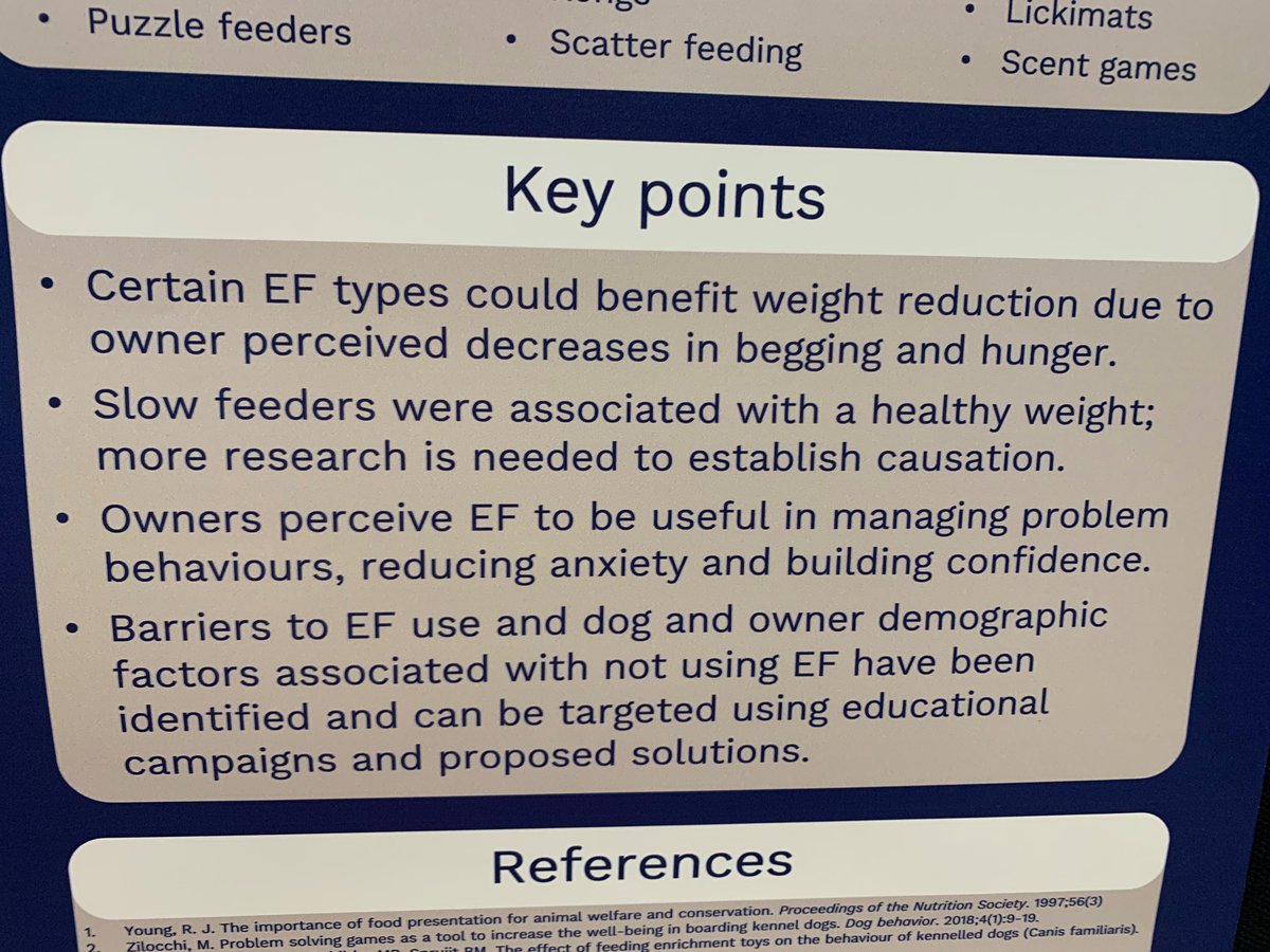 WAGLabLiv's tweet photo. The @LivUni_IVES  WAG-lab are on fire today… @ImogenLloyd7 now presenting our poster about use of canine enrichment feeding at @isvee2022   #isvee16 #isvee2022 This was an undergraduate student summer project kindly funded by @AWF_VETS https://t.co/EO2IZrKtE2