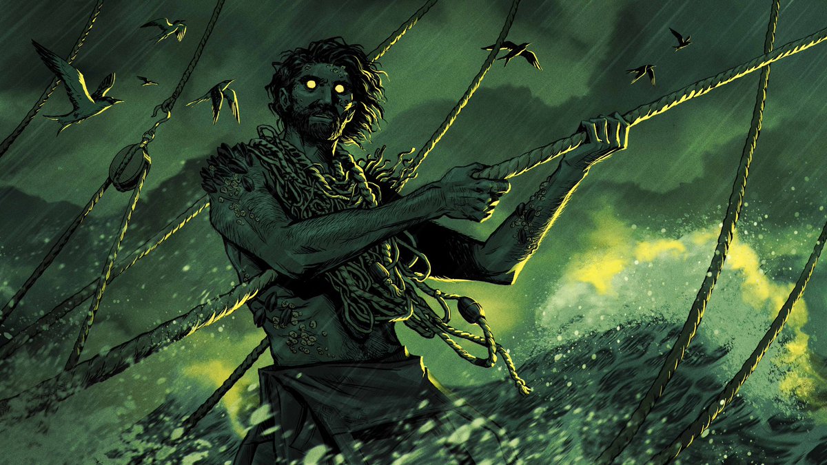 kiana_hamm's tweet image. in a nautical horror mood (again)