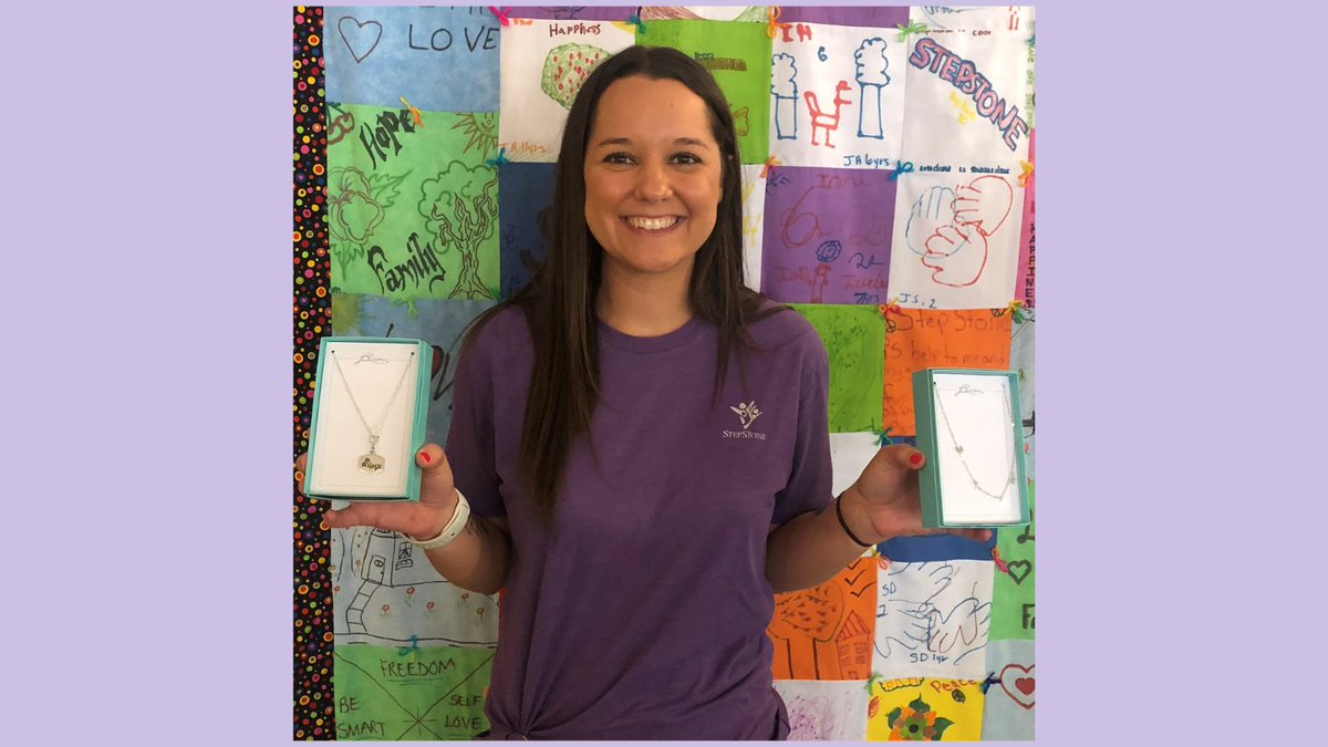StepstoneK's tweet image. Our staff is happy that Jan Gamber with jBloom worked so hard to share Hope w/ our ladies! 
Jan worked with several generous donors to gift us a nice boxful of this beautiful jewelry. 
What a thoughtful way to encourage and support survivors of Intimate Partner Violence!  💜💜💜