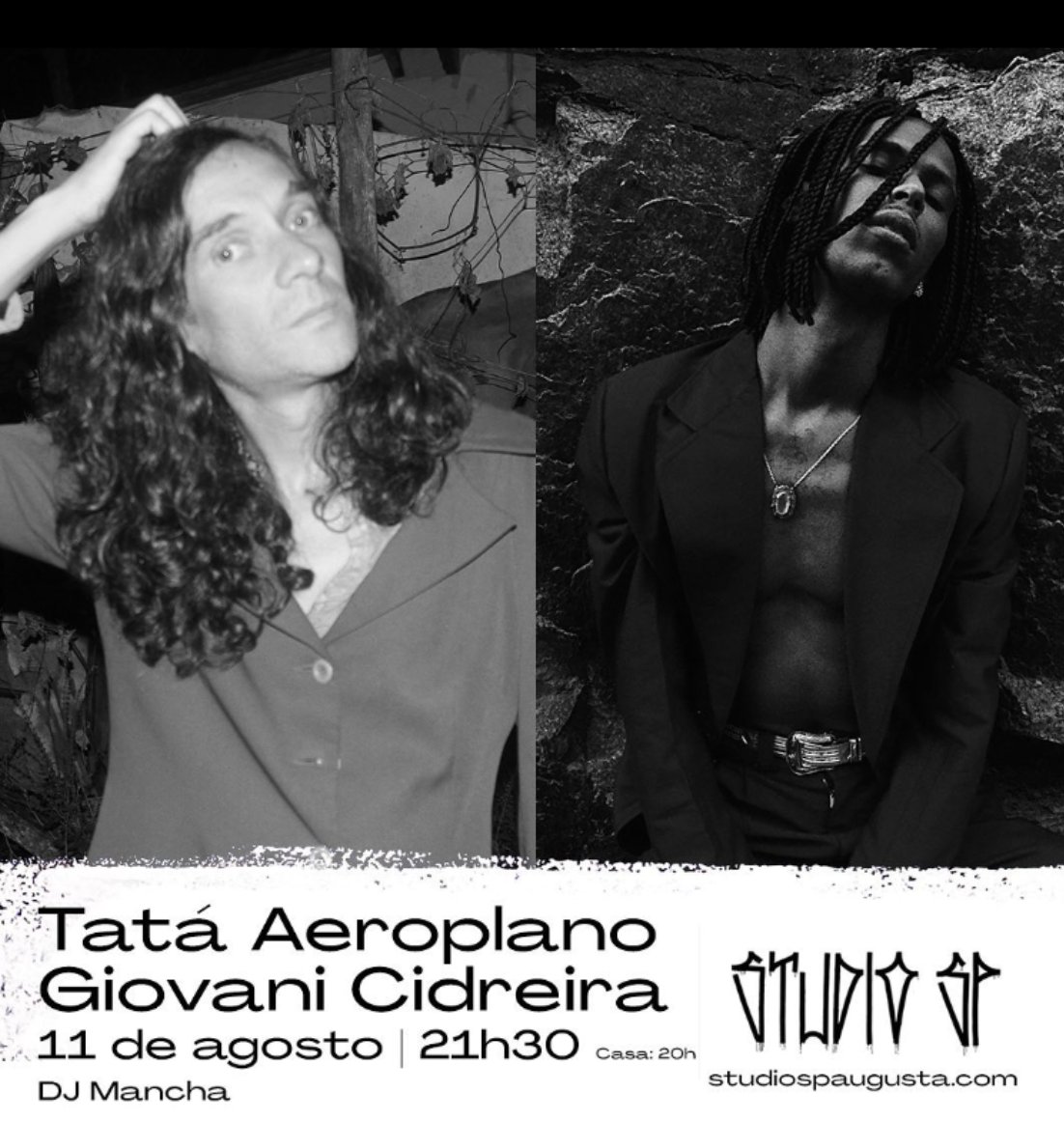 Tatá Aeroplano apresenta o Álbum “Não Dá Pra Agarrar” no <a href="/StudioSPaugusta/">Studio SP</a> nesta quinta-feira (11/8), a partir das 20h, em noite que ainda conta com show de Giovani Cidreira! Ingressos:

eventim.com.br/event/tata-aer…