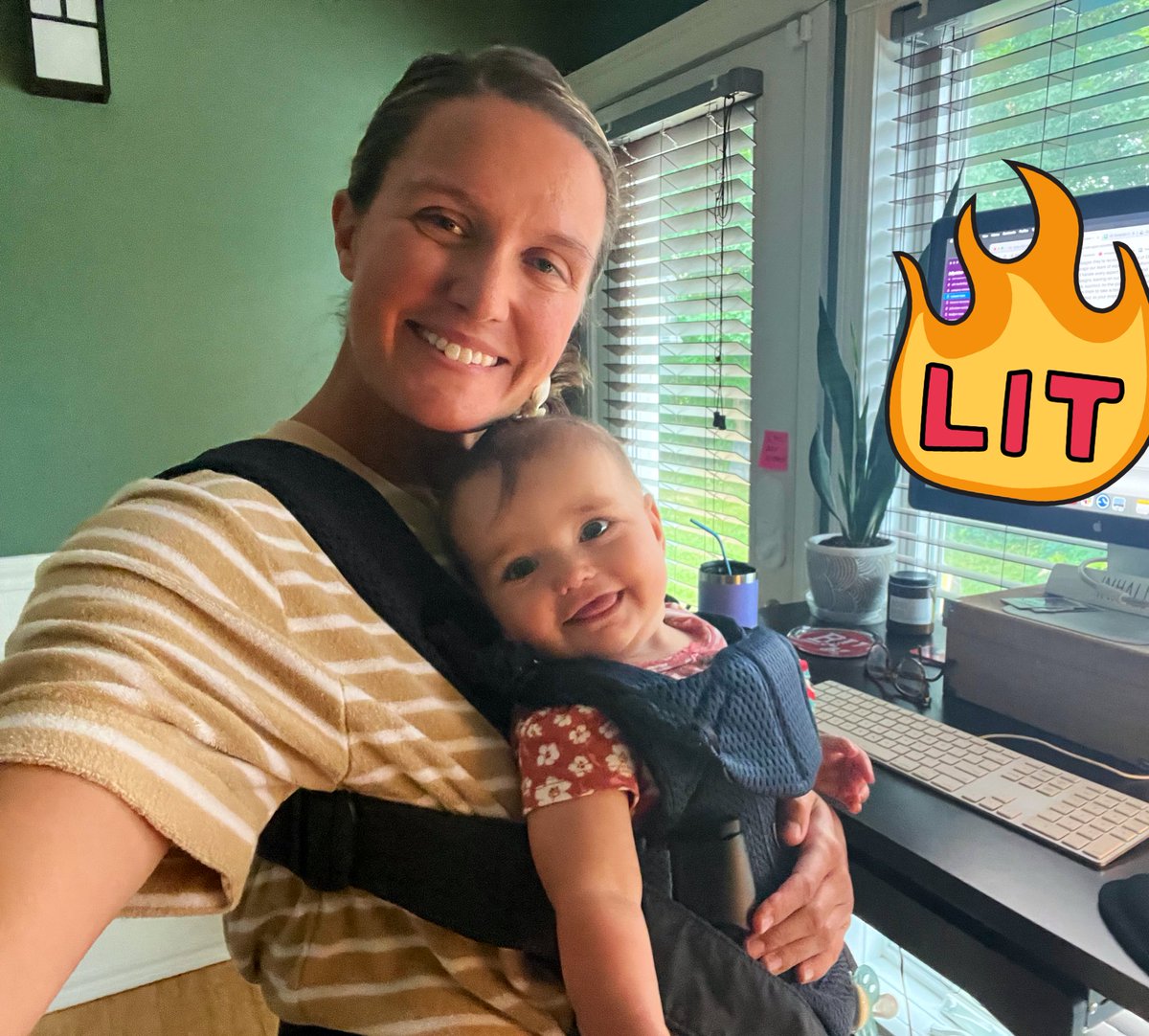 TracyLRing's tweet photo. @SproutSocial Working mom #SMM life! https://t.co/9LJdc5miRG
