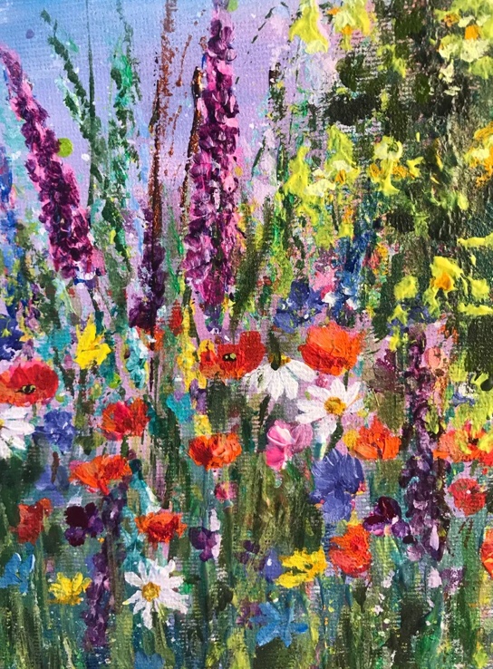 amazingraceart's tweet photo. 🌸🌺‘Summer garden’ acrylic painting on canvas board 🌺🌸
#MHHSBD #ScotlandIsNow #womaninbizhour #SmallBiz https://t.co/QFJ8Y9C8Hk