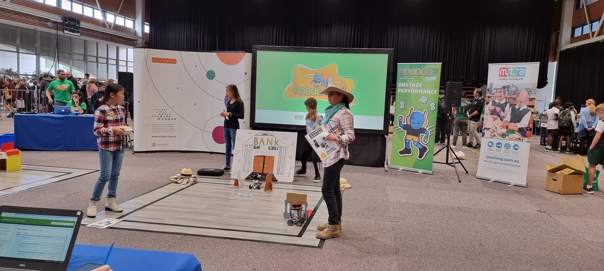 I was a super proud mentor as my three Robotics teams made the State Finals for Robocup. Here's a sneak peak.  💗being the Digital Technology Specialist in a time where Technology is so exciting and can take you anywhere. #robocupwa #gmas