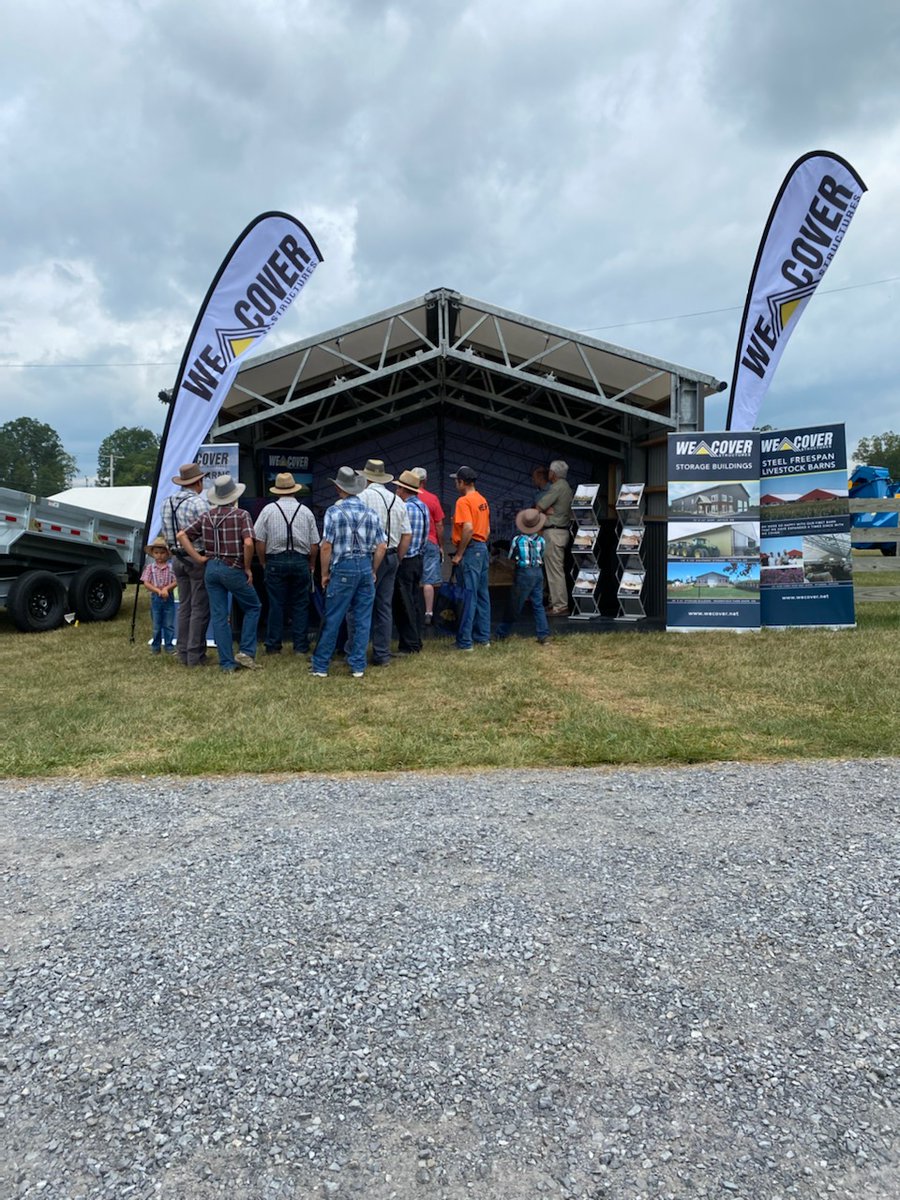 WeCover_Steel's tweet photo. #WeCover is excited to return to #AgProgressDays here in PA! Come say hi ๐
#agriculture #agro https://t.co/akTCcSrHWp