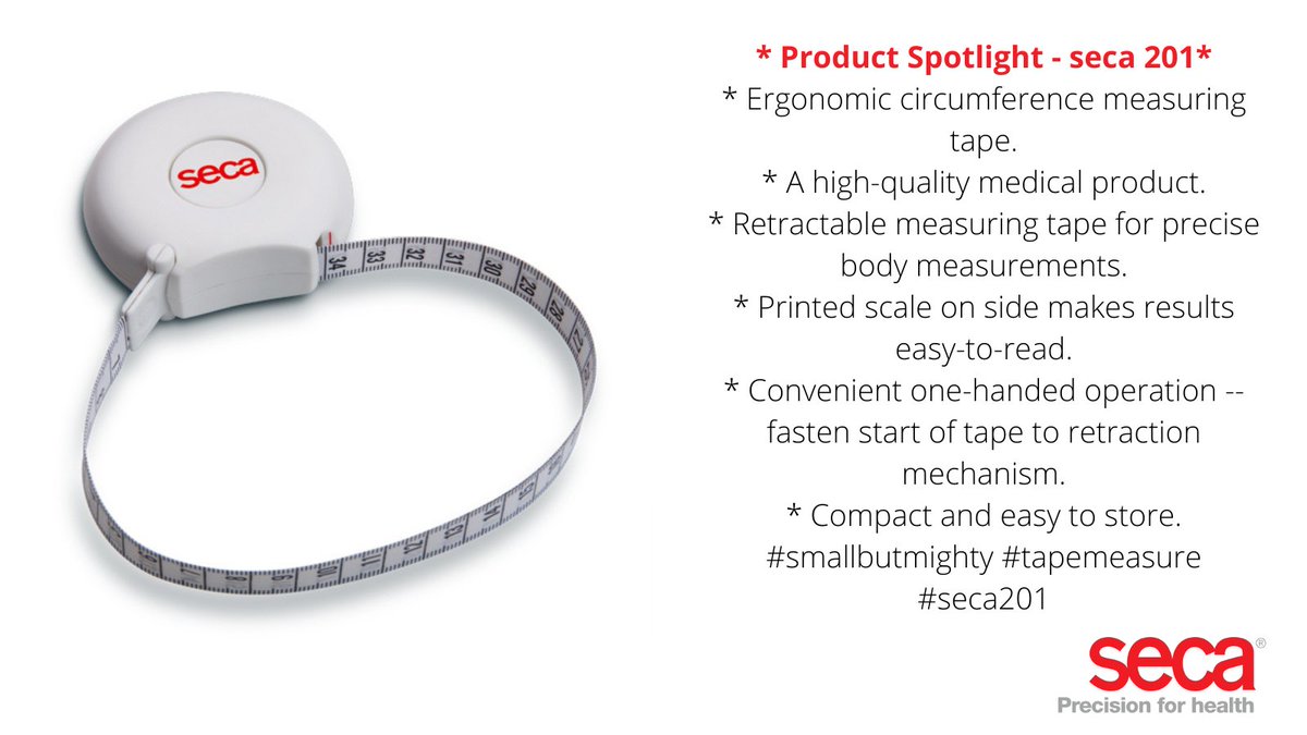 * Product Spotlight - seca 201*

#smallbutmighty #tapemeasure #seca201