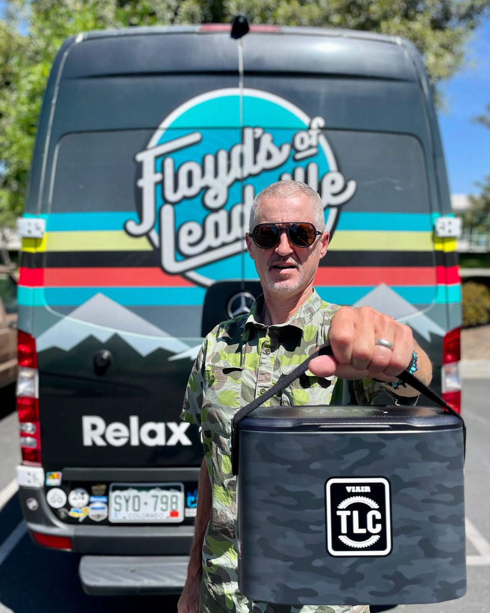 viairbike's tweet photo. Hey look: It’s @FloydsCycling who just picked up their brand new TLC Lite and are now on their way to CO for @sbtgrvl, Aug 14. This event promises to be something special and we are thrilled to play a small role in Floyd’s race support presence. Stop by! https://t.co/zm2XLBRuQX