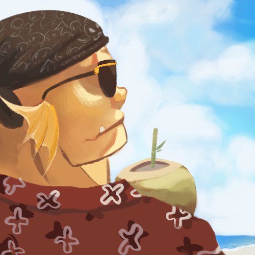 🧵(1/11)

The first artist spotlight for Aswang Tribe Collabs is <a href="/Giantcatz_art/">Giantcatz</a> - a illustrator from Thailand with a distinctively cute style 👁️

This banner has been airdropped to all Aswang Tribe holders. Learn more about this piece and Giantcatz herself in this thread 👁️