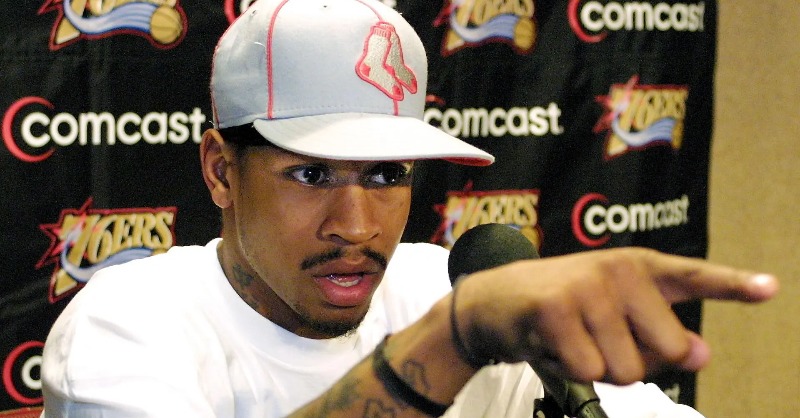 TheAthletic's tweet photo. Allen Iverson's memorable press conference was so much more than a single soundbite for the people who were in the room that day.