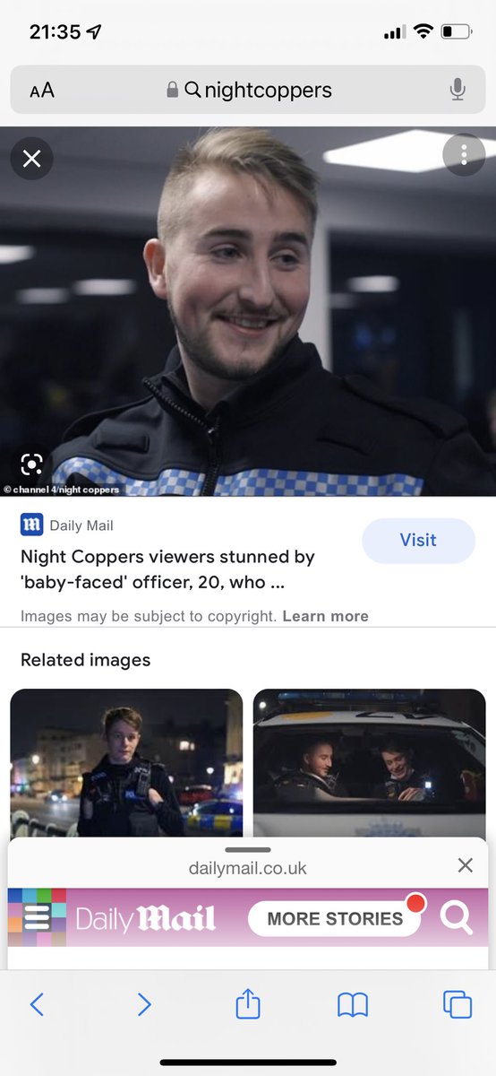jfriston's tweet photo. Anyone else think he looks like someone else from the TV?  #nightcoppers https://t.co/TqWY9zuhfy