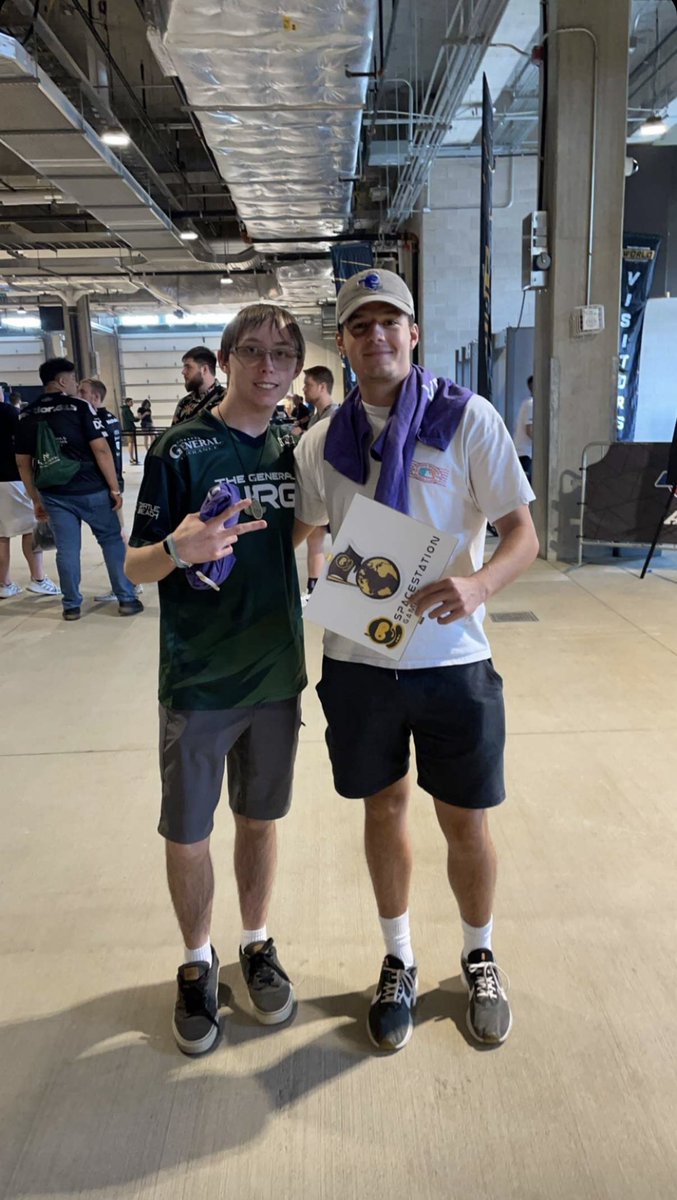 Got a pic with the future greatest player of all time.