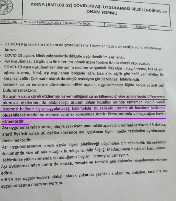 Emelice36624645's tweet photo. #Van108ciTopcuAlayı
Onam formu kendi isteğiyle diyor!!!
Uzun süreli etkileride verimliliğide  bilinmiyor diyor!!! Askerimi rahat bırak. Bilinmez birşey için kimse kimseyi zorlayamaz, zorlamalı. https://t.co/tov8cWhuWx
