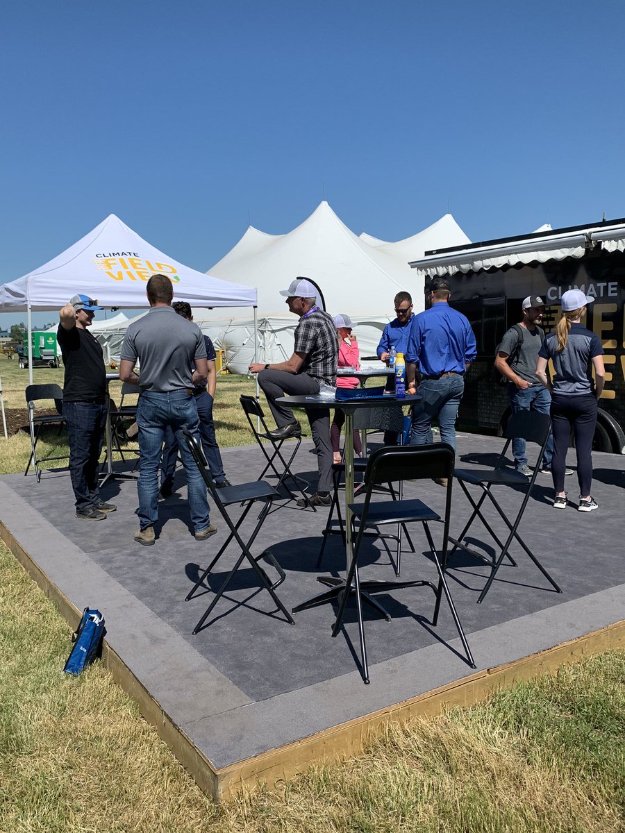 <a href="/FieldViewCanada/">FieldView Canada</a> out at #AgSmart22 showcasing how Climate FieldView can help you make informed decisions for your farm. Stop by the booth to talk to <a href="/amslat/">Marvin Talsma</a> @Gwitdouck <a href="/sarayuzak/">Sara Yuzak</a> <a href="/christinaprelaz/">Christina Prelaz</a>