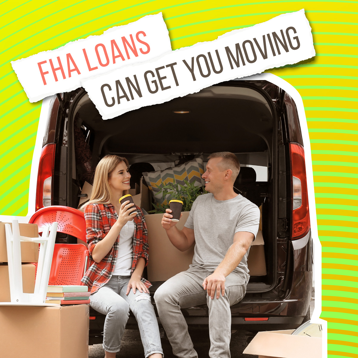 We love helping first-time homebuyers! FHA loans are great if you're just starting out and only require 3.5% down. Get connected with our team to get qualified.