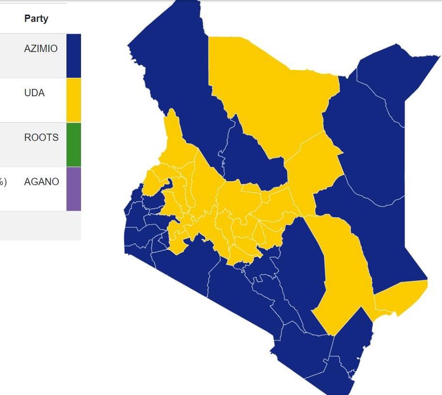 Numbers don’t lie, this map is very interesting. Cc @MigunaMiguna @kipmurkomen @ahmednasirlaw  

#KIEMS #Kenyapoll #iebc  #KenyaDecides2022