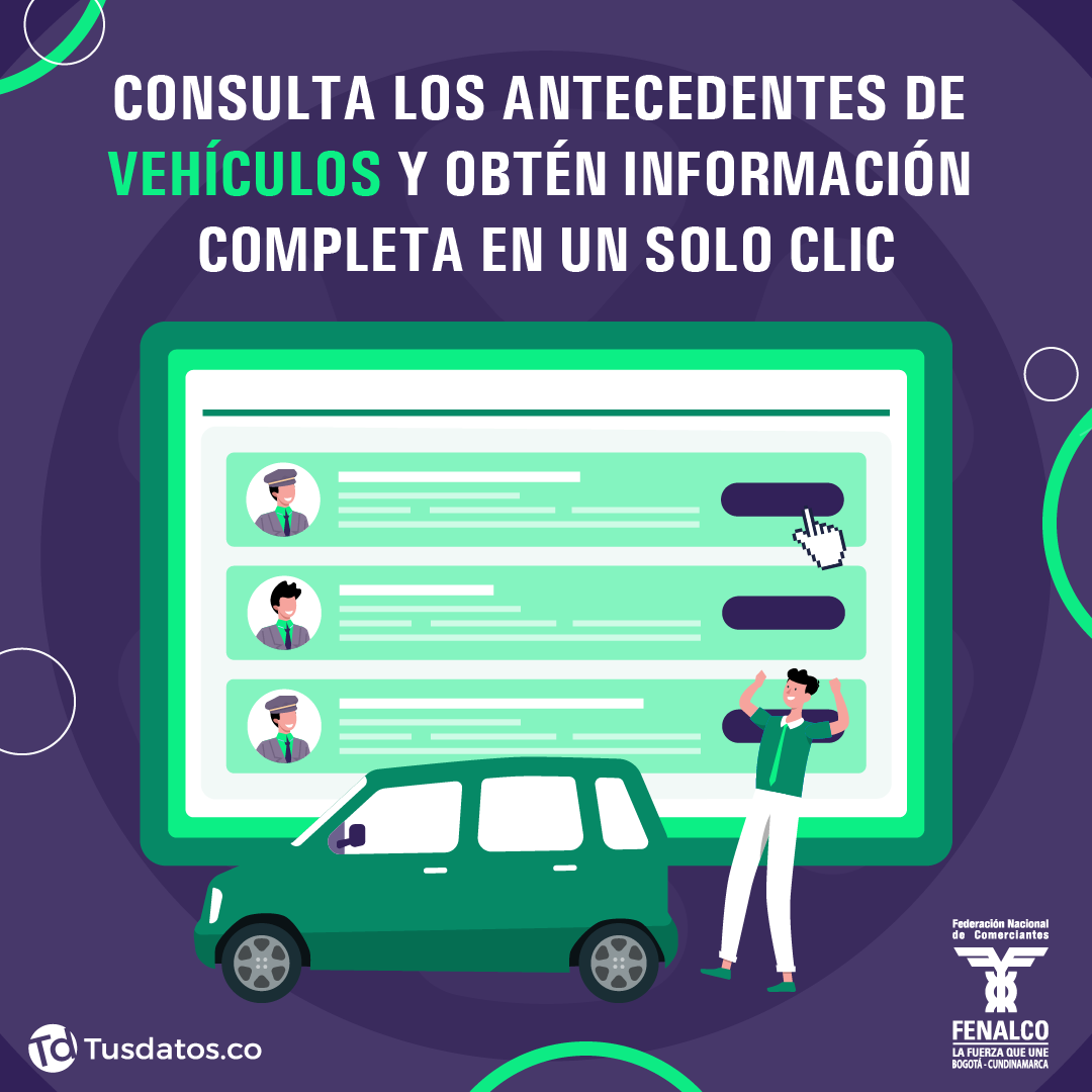 FenalcoBogota's tweet photo. Obtén información completa sobre antecedentes de vehículos en un solo clic y en menos de un minuto.
Solicita una demo del servicio a nuestro DM

#validaciondevehiculos #validaciondeterceros #validacionautomatica #cumplimiento #siplaft https://t.co/q6u9Mr3TfL