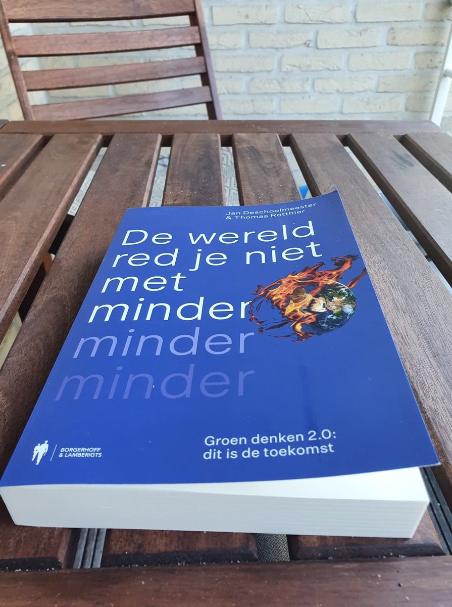 Een toegankelijk, hoopgevend en oplossingsgericht verhaal. In de lente mocht ik de eerste versie al proofreaden. Nu een exemplaar gekregen om rustig te herlezen. Dankuwel <a href="/thomasrotthier/">Thomas Rotthier</a> en <a href="/JDschoolmeester/">Jan Deschoolmeester</a>