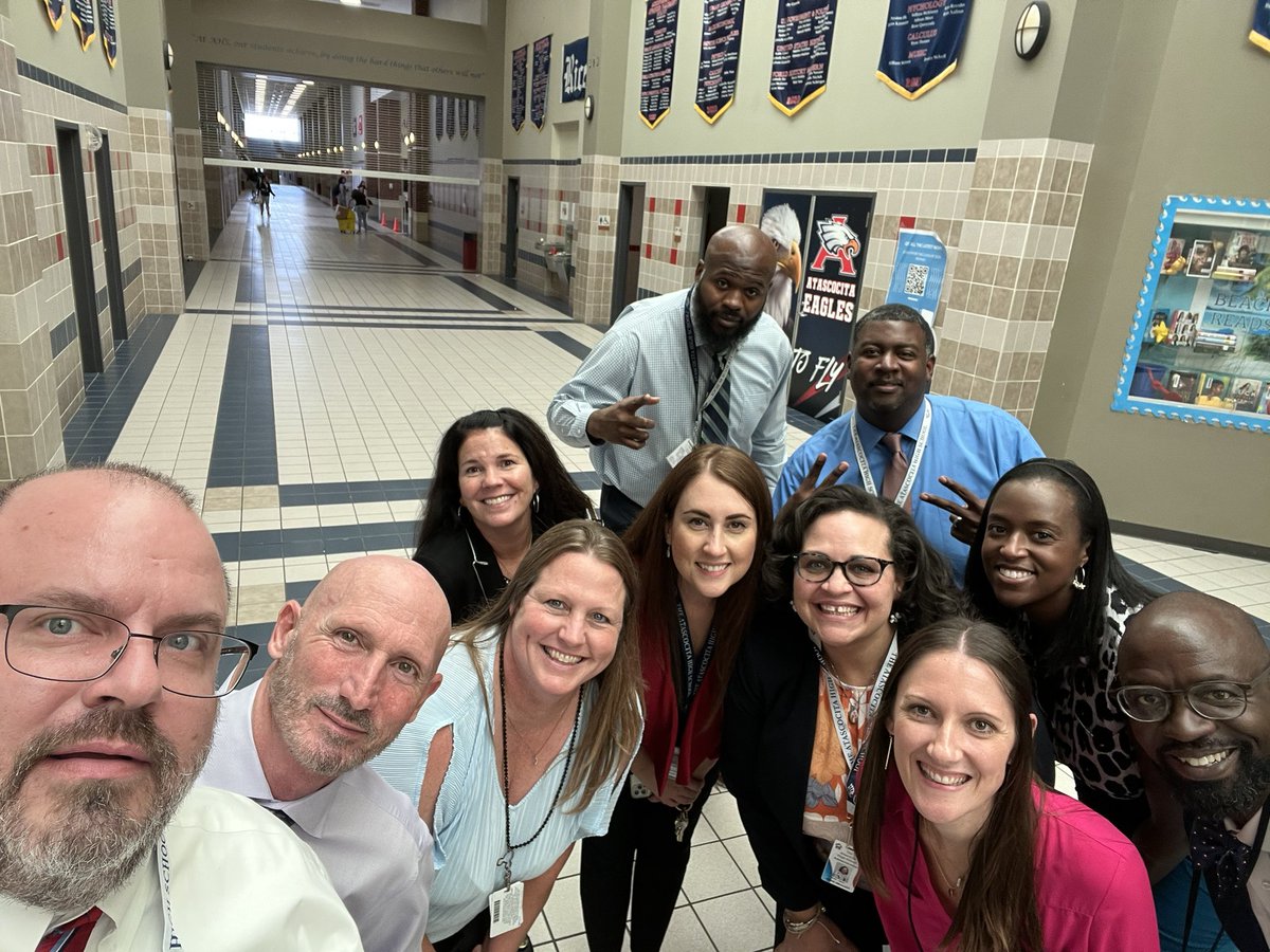First day done! Couldn’t be more blessed to be serving the students and staff, and a part of this amazing admin team at Atascocita HS!! <a href="/HumbleISD_AHS/">The Atascocita HS</a> <a href="/HumbleISD/">Humble ISD</a>