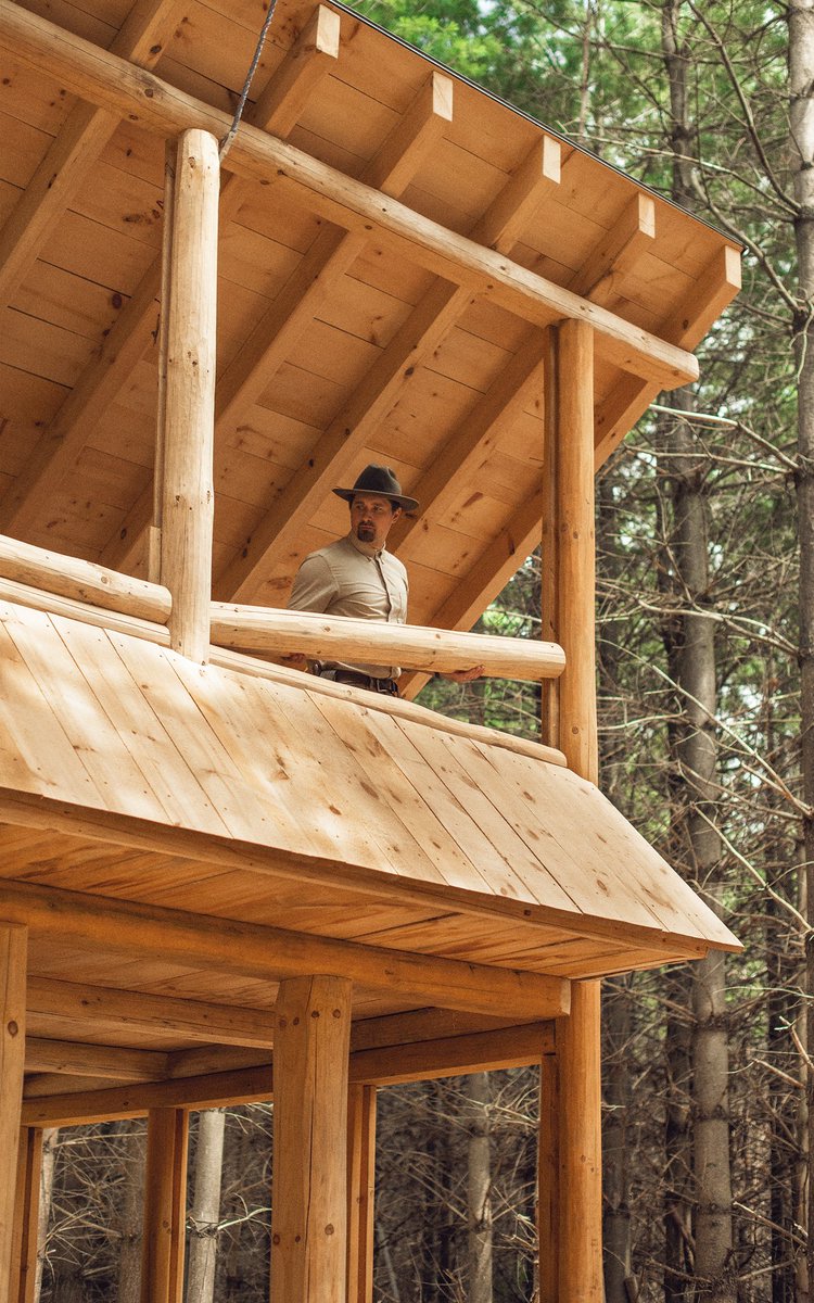 TrustinTimber's tweet photo. What’s happening? Well, I’m a dad now and building a log cabin. https://t.co/j3tuC5Sodq