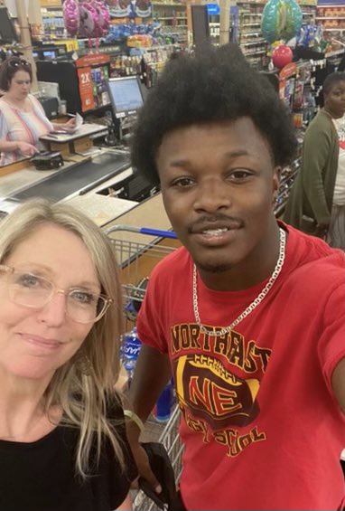 LisaNorris2418's tweet photo. I was shouting OUTLOUD when I ran into one of our former EASTSIDE standouts. @tylerterry_9 is continuing his academic and athletic excellence at Fort Valley State University! We are so proud of you! #BuiltByBibb https://t.co/1G8plY99cx