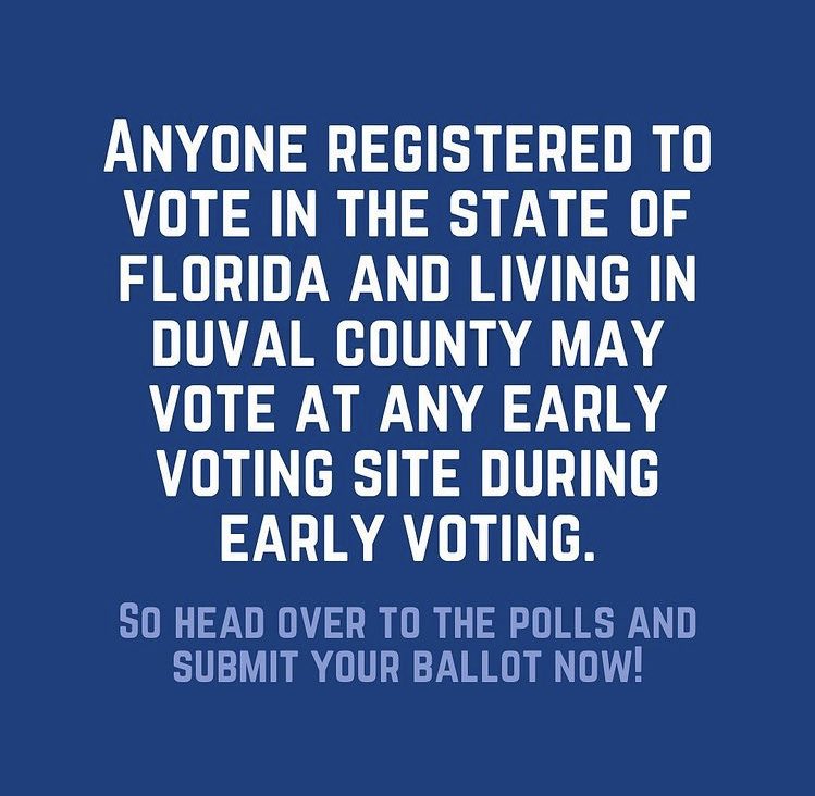 Now that early voting has begun, go out and make your voice heard in the primaries!
