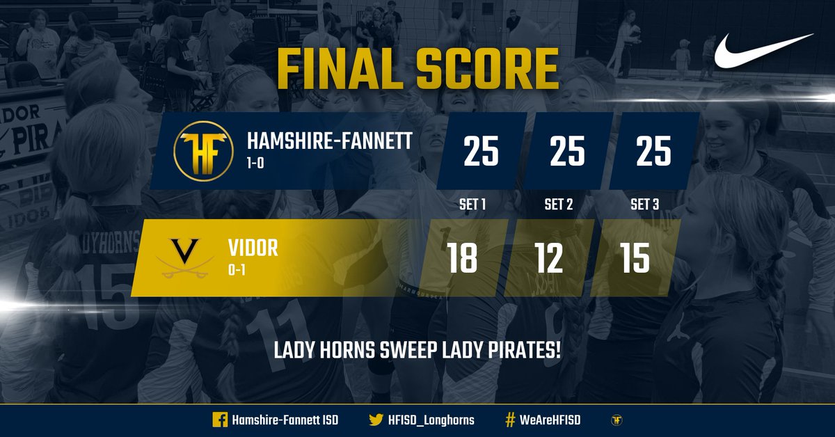 🧹HOW SWEEP IT IS!🧹

Congratulations to our Varsity volleyball team on sweeping Vidor to open the regular season 1-0!

Also, congratulations to our Freshman team on sweeping the Lady Pirates as well!

Great job ladies!
(Thread)
@saphirec98