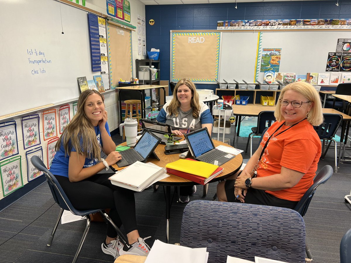 Teachers planning for their students future!! <a href="/olatheschools/">Olathe Public Schools</a> #OPSforTheirFuture