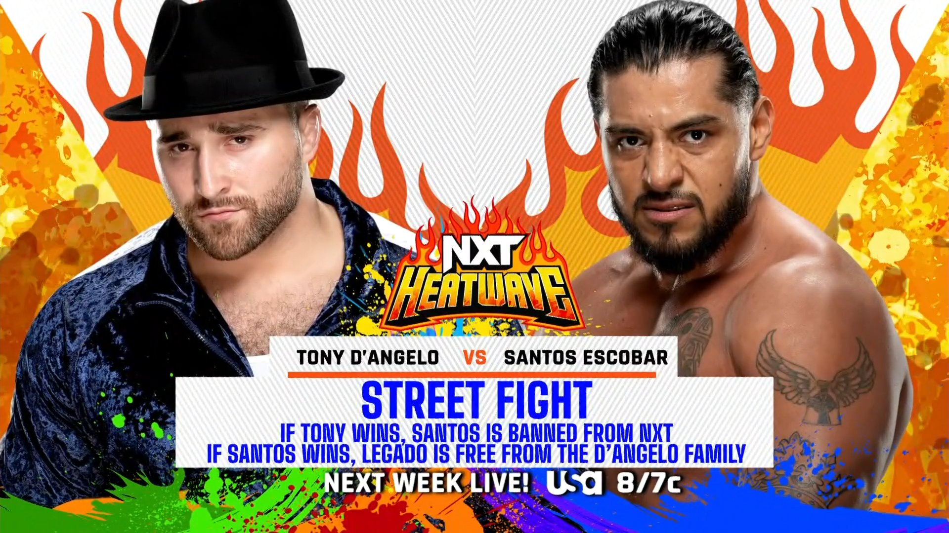 2022 WWE NXT Heatwave Full Match Card Announced