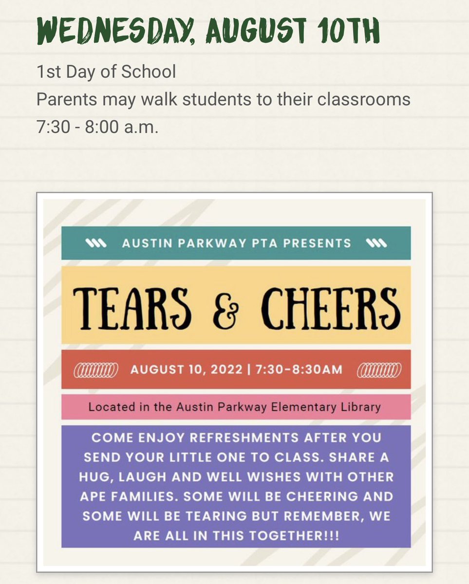 1st day of school!! 🚌✏️📚