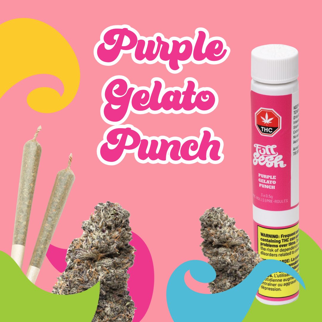 NOW AVAILABLE in ONTARIO !

Superior genetics have come together to produce some of the kindest buds you’ll ever meet!

Find Purple GELATO Punch at your favourite retailers now!