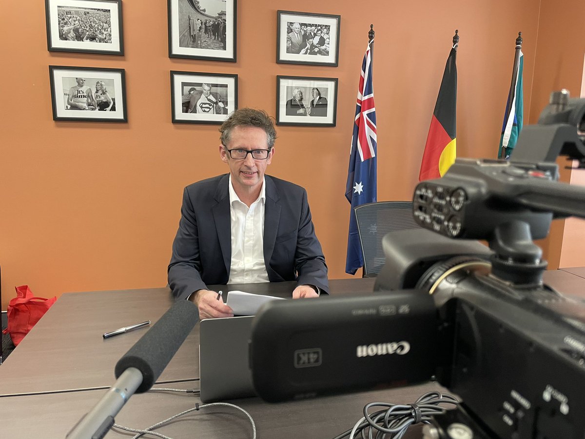 StephenJonesMP's tweet photo. Addressing the Women in Super Conference …. Remotely…. Just like 2021, 2…. https://t.co/H6TU8DXxB3