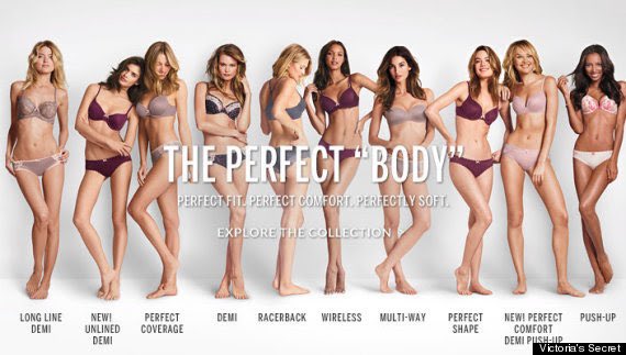 SydCarpenter's tweet photo. Ah yes Victoria $ecret all of us above the age of 10 forgot all about this ad (2014) and totally believe you hold our best interests at heart we’ll consume your merchandise thank you for finally including SOME bodies similar to your target market in your ads 😂 https://t.co/PyAJAmQrFE