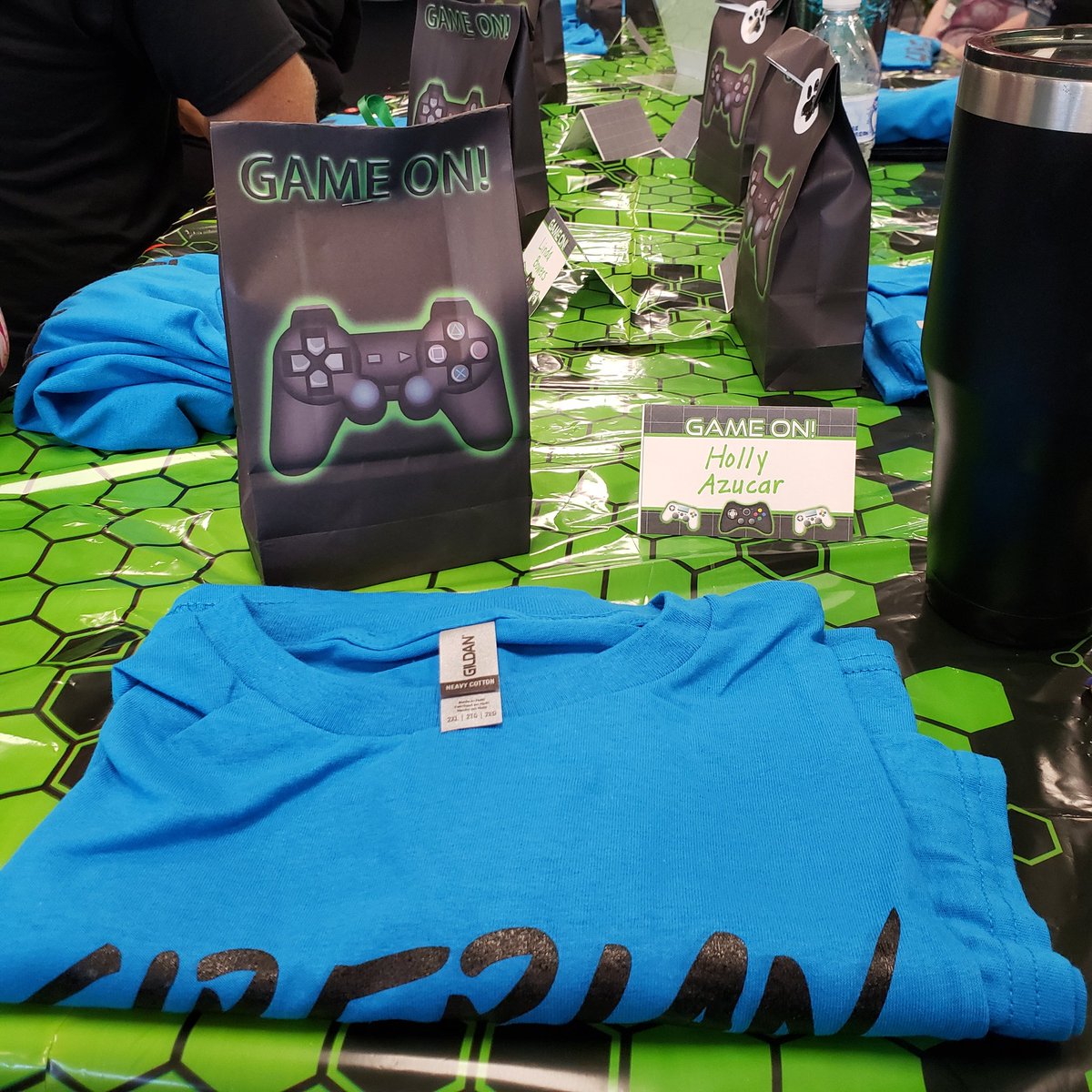 Best <a href="/Smsvcs1/">Southwestern Middle School</a> first day ever! Thank you <a href="/inspiredAP/">Jacquese Copeland</a> for bringing the FUN! I was too busy participating in the Goose Chase &amp; Turning Back to the Positive to take pictures. What a great start to the year. 
#hootywho 
<a href="/JBerckemeyer/">Jack Berckemeyer</a> - Reset at SMS