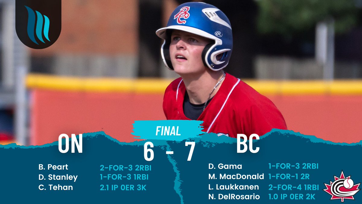 baseballcanada's tweet photo. FINALS ⬇️

Late games were absolute 🔥 tonight!

Stay tuned for some behind the scenes content tomorrow 👀

⚾️🇨🇦

#2022CSG #CanadaGames #Niagara2022 https://t.co/UeL0nV4es0
