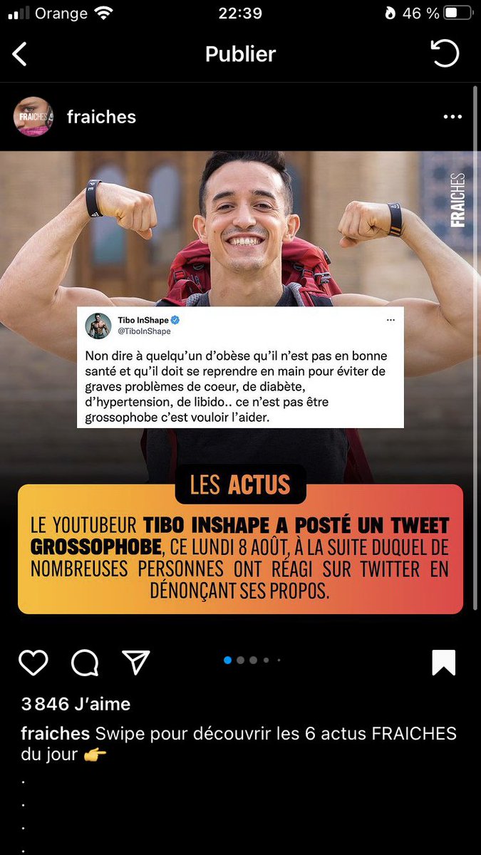love_risque's tweet photo. Arrêtez si vous réfléchissez et que vous êtes honnête avec vous-même même être gros ne fait rien de bon pour vous ni pour personne et au contraire peut et dans la majorité des cas  sont nocifs pour la personne à la fois physiquement et mentalement
#tiboinshape #grossophobie https://t.co/17SJgs1hR1