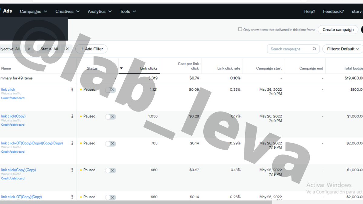 Discord lead generation from #twitter ads . Cost per lead avrg $0.74
Cost cap: $0.30 
#nft