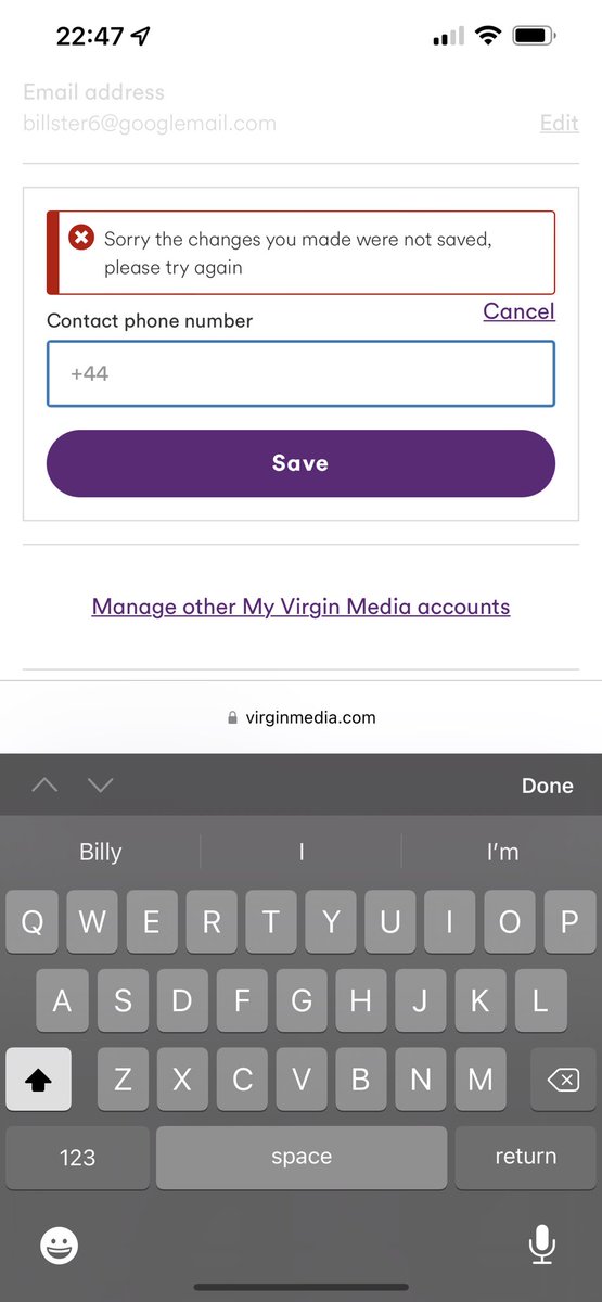 billyt1991's tweet photo. @virginmedia Yeah, it just keeps coming up as this 🤔 https://t.co/fNksCyu2yQ