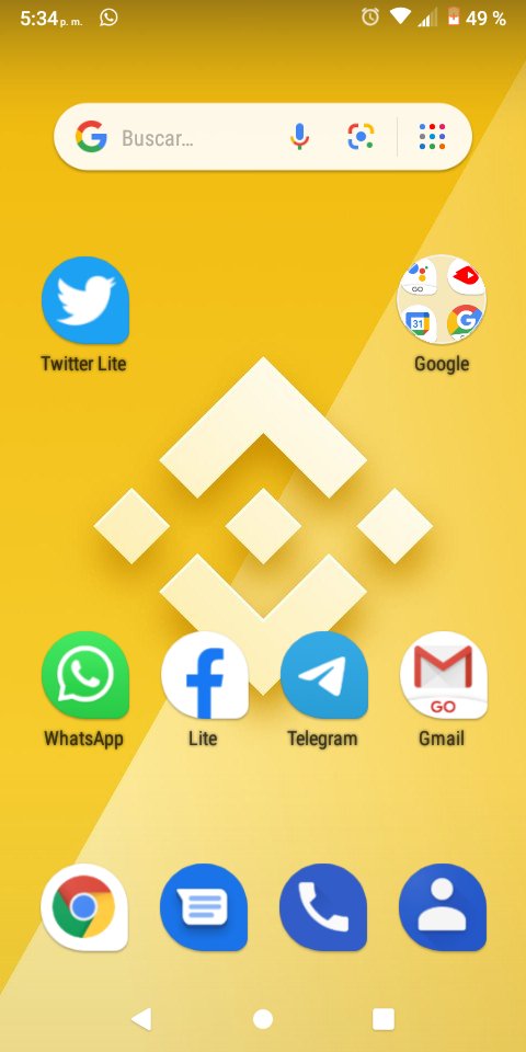 jorgerojaz's tweet photo. El equipo de @BinanceES motivando y premiando a sus #binancian con los nuevos #BinanceWallpaper que están bien nice! 👍 https://t.co/qAoTgw1f5M